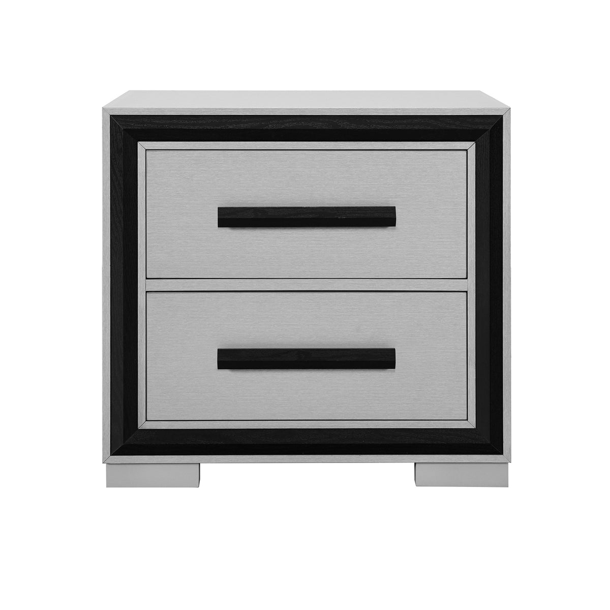 Adelaide Grey and black Nightstand With Cooler and Speaker