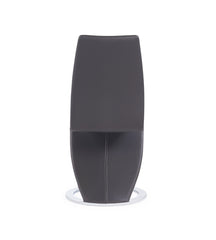 MARCUS HORSESHOE GREY DINING CHAIRS (KIT OF 2)