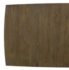 Billie Vintage Walnut 88" Contemporary Rectangle Dining Table with Extension Leaf