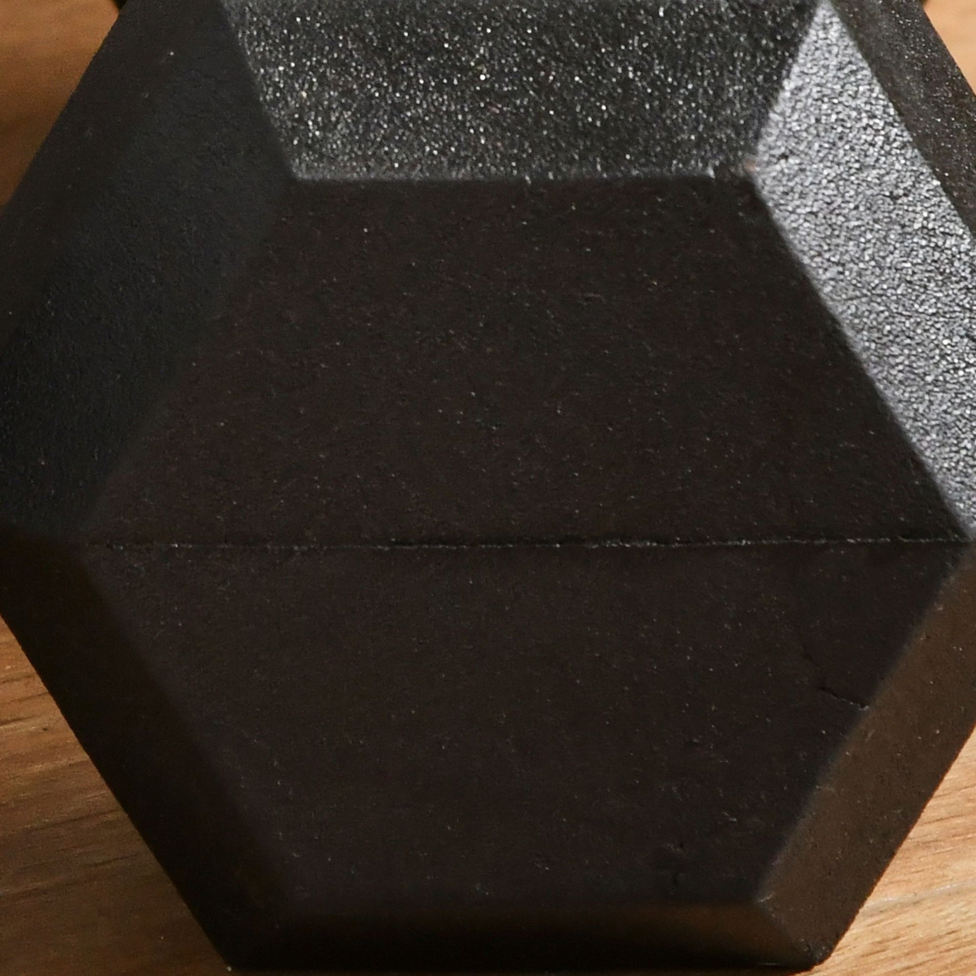 Soozier Hex Rubber Dumbbell Set for No Rolling