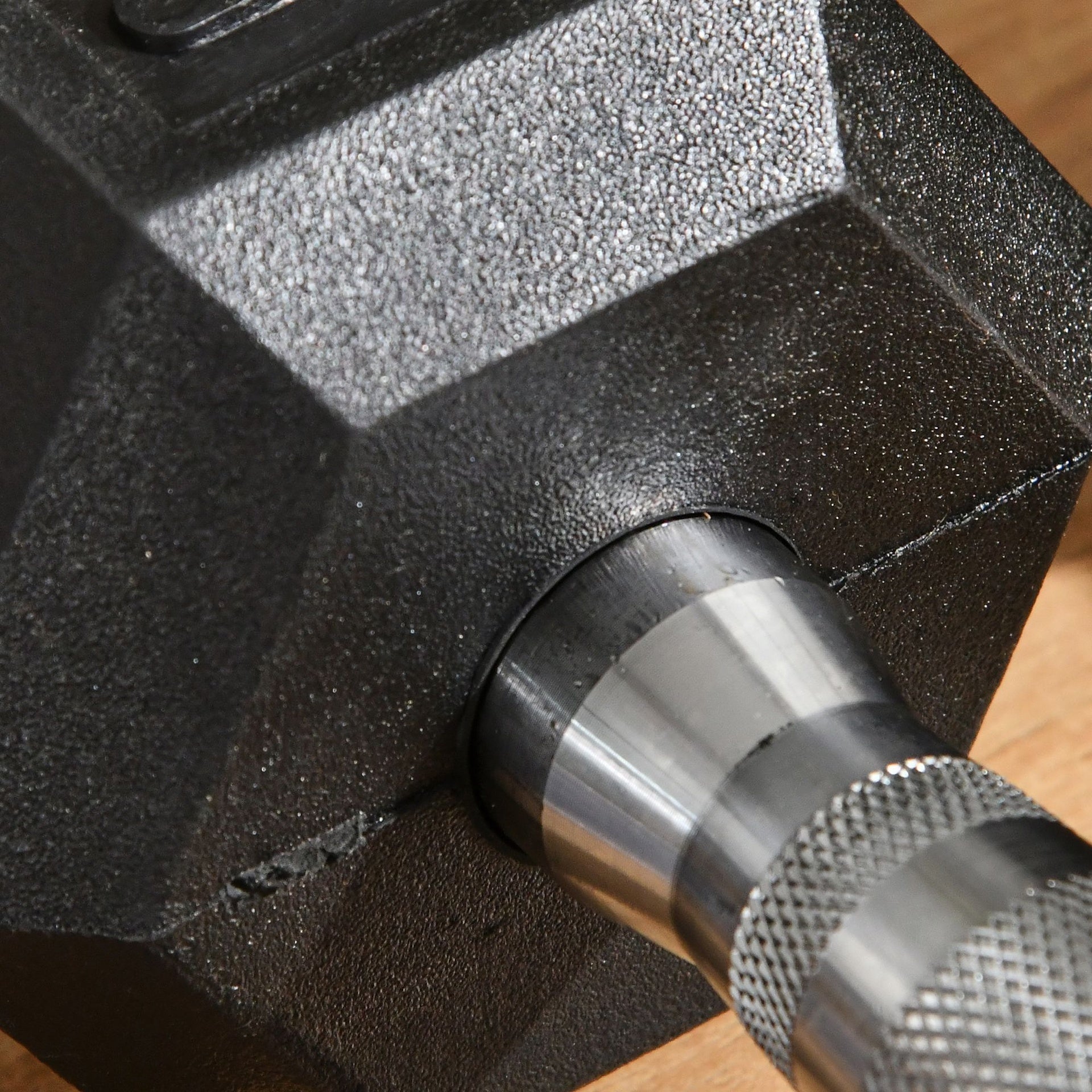Soozier Hex Rubber Dumbbell Set for No Rolling