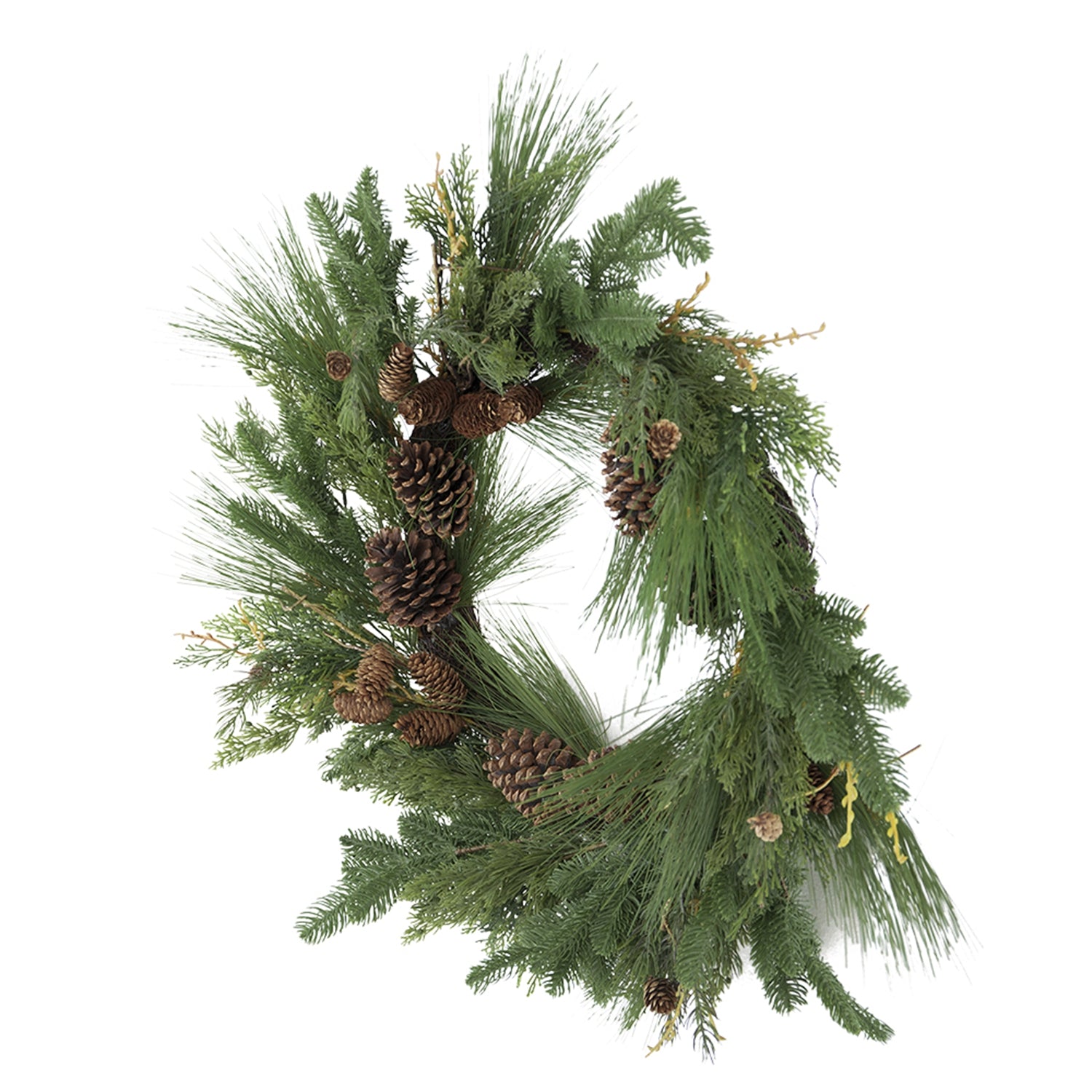 D22" Wreath, Green