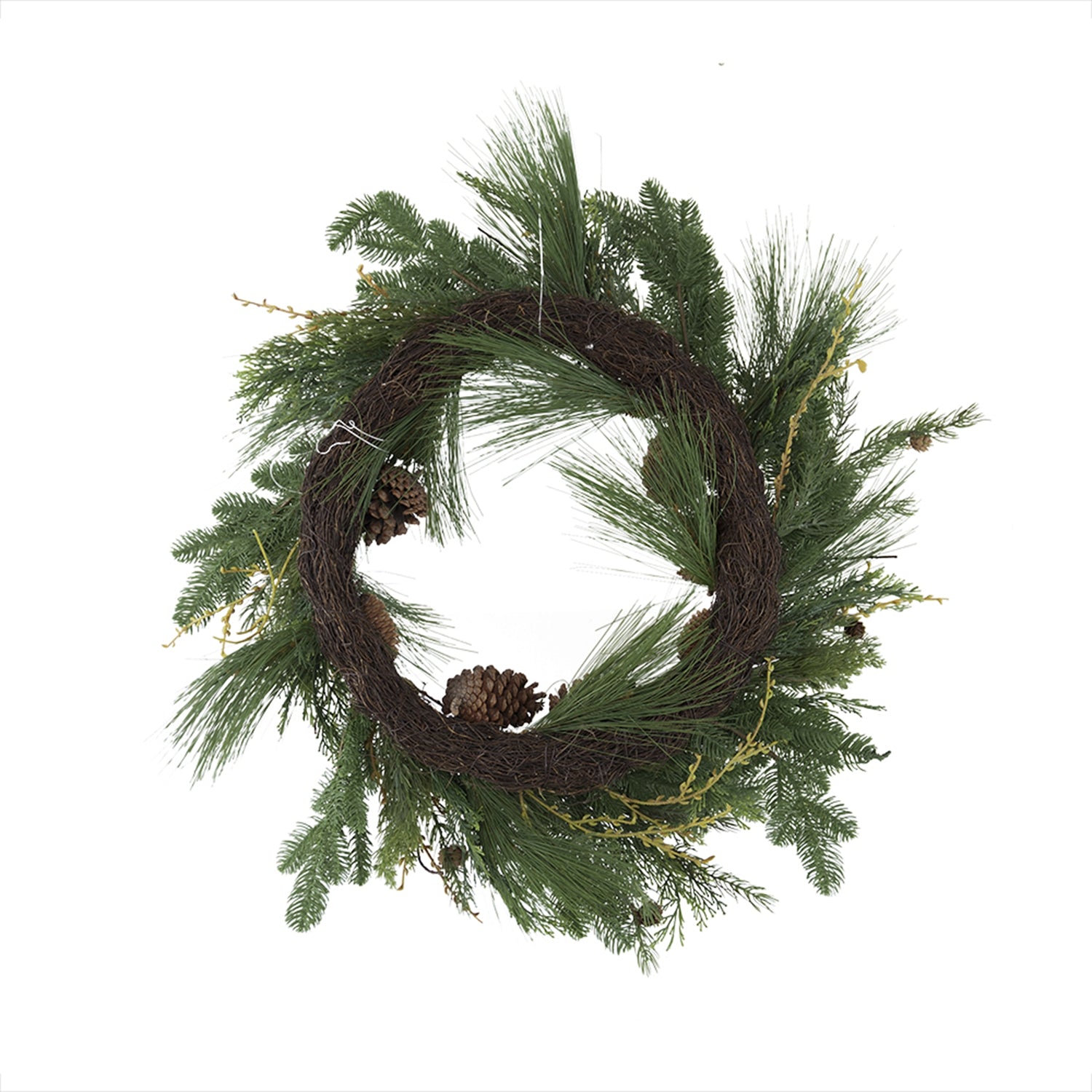 D22" Wreath, Green