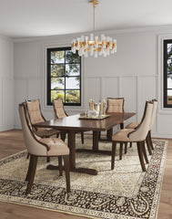 Dining Chair - Set of 2 in Tan