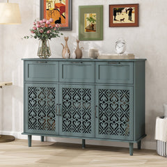 3 Door 3 Drawer Cabinet, American Furniture, Suitable for Bedroom, Living Room, Study