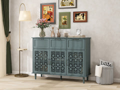 3 Door 3 Drawer Cabinet, American Furniture, Suitable for Bedroom, Living Room, Study
