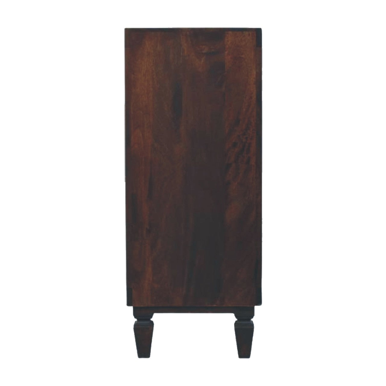Solid Wood Arno Chest,Mocha Tone,3-Drawers