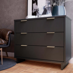 Dresser in Charcoal Gray