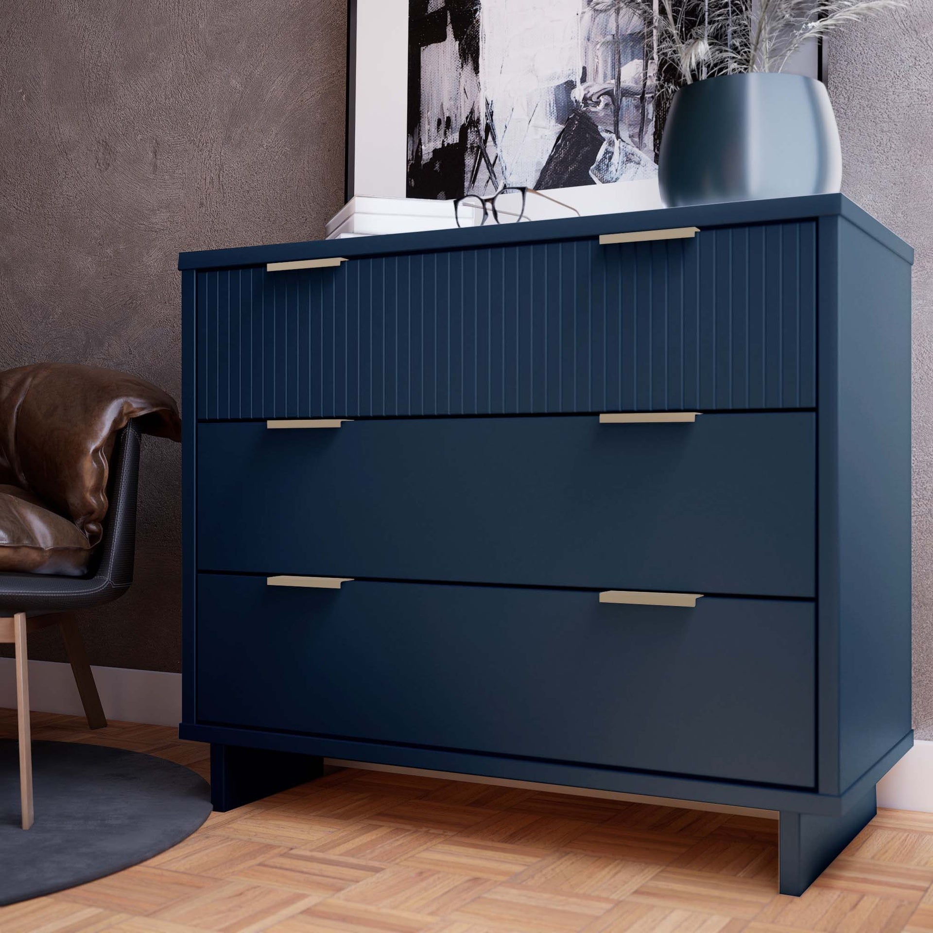 Dresser in Midnight Blue