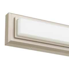 18-Inches Brushed Nickel Integrated LED Bathroom Vanity Light Bar