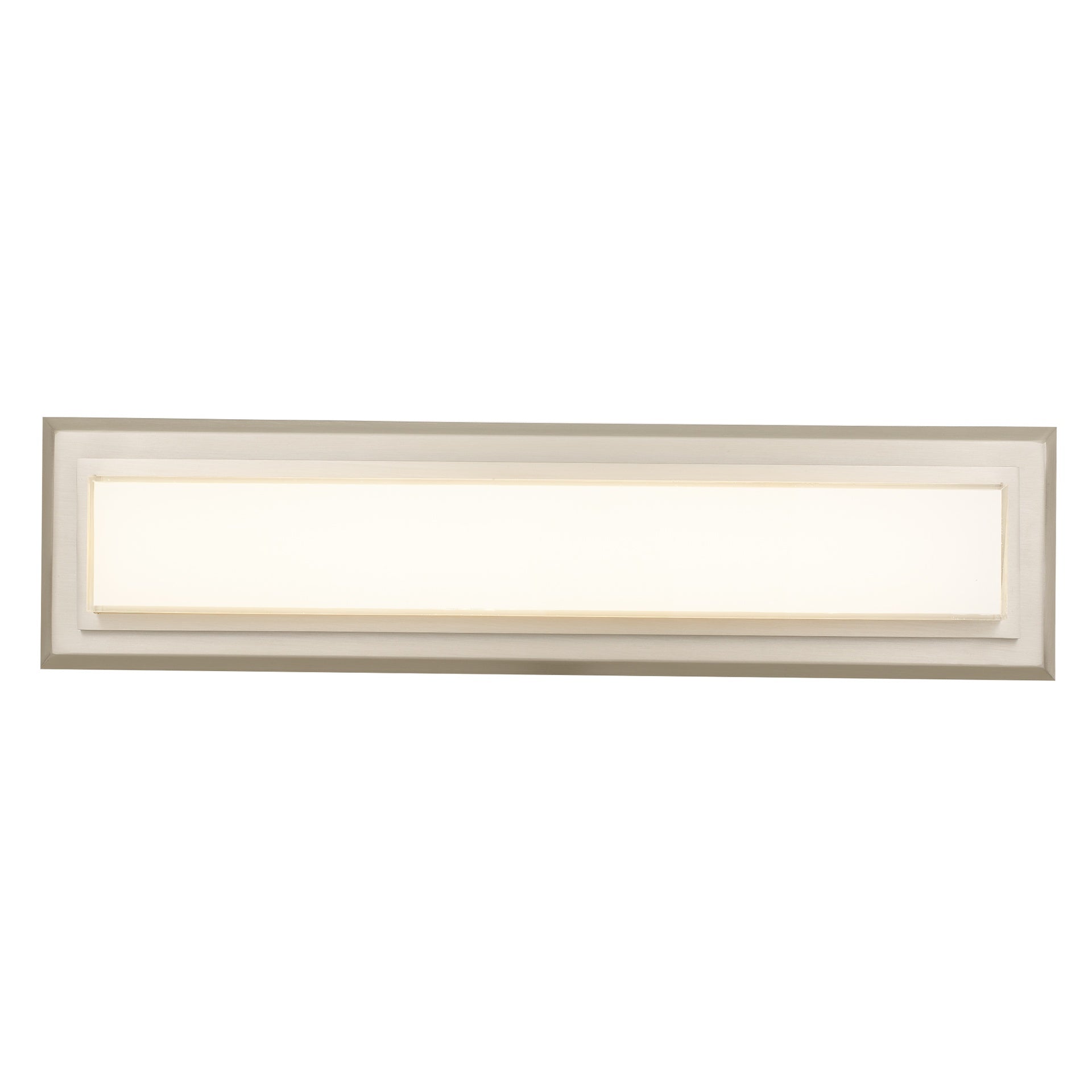 18-Inches Brushed Nickel Integrated LED Bathroom Vanity Light Bar