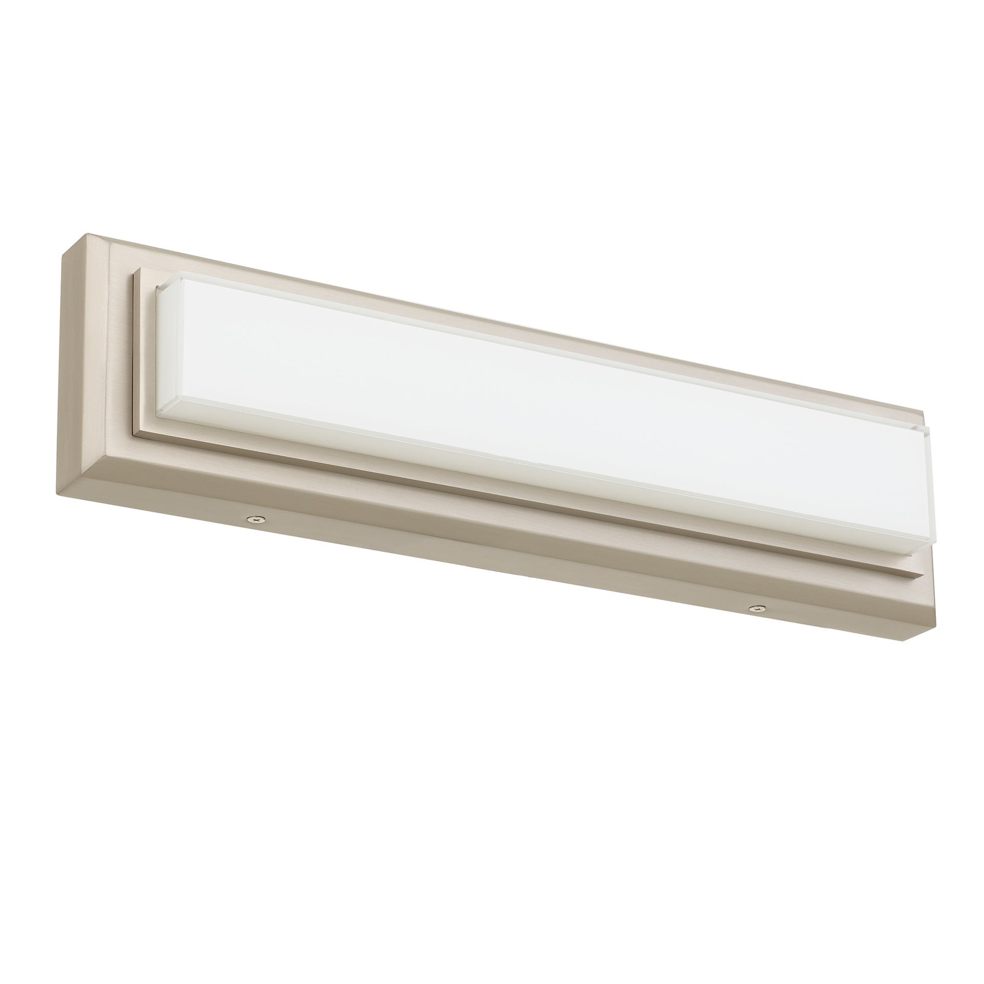 18-Inches Brushed Nickel Integrated LED Bathroom Vanity Light Bar