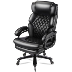 500lbs Big and Tall Office Chair for Heavy People Executive Office Chair with Wide Spring Seat Computer Desk Chair 360 Swivel Home Office Desk Chair