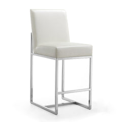 Counter Stool in Pearl White