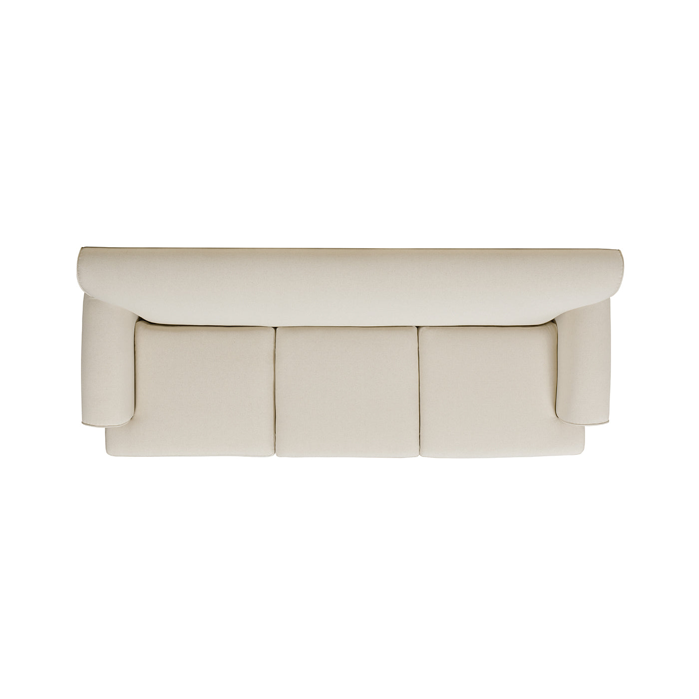Alana Lawson Three-Cushion Tightback Sofa, Light Beige Linen