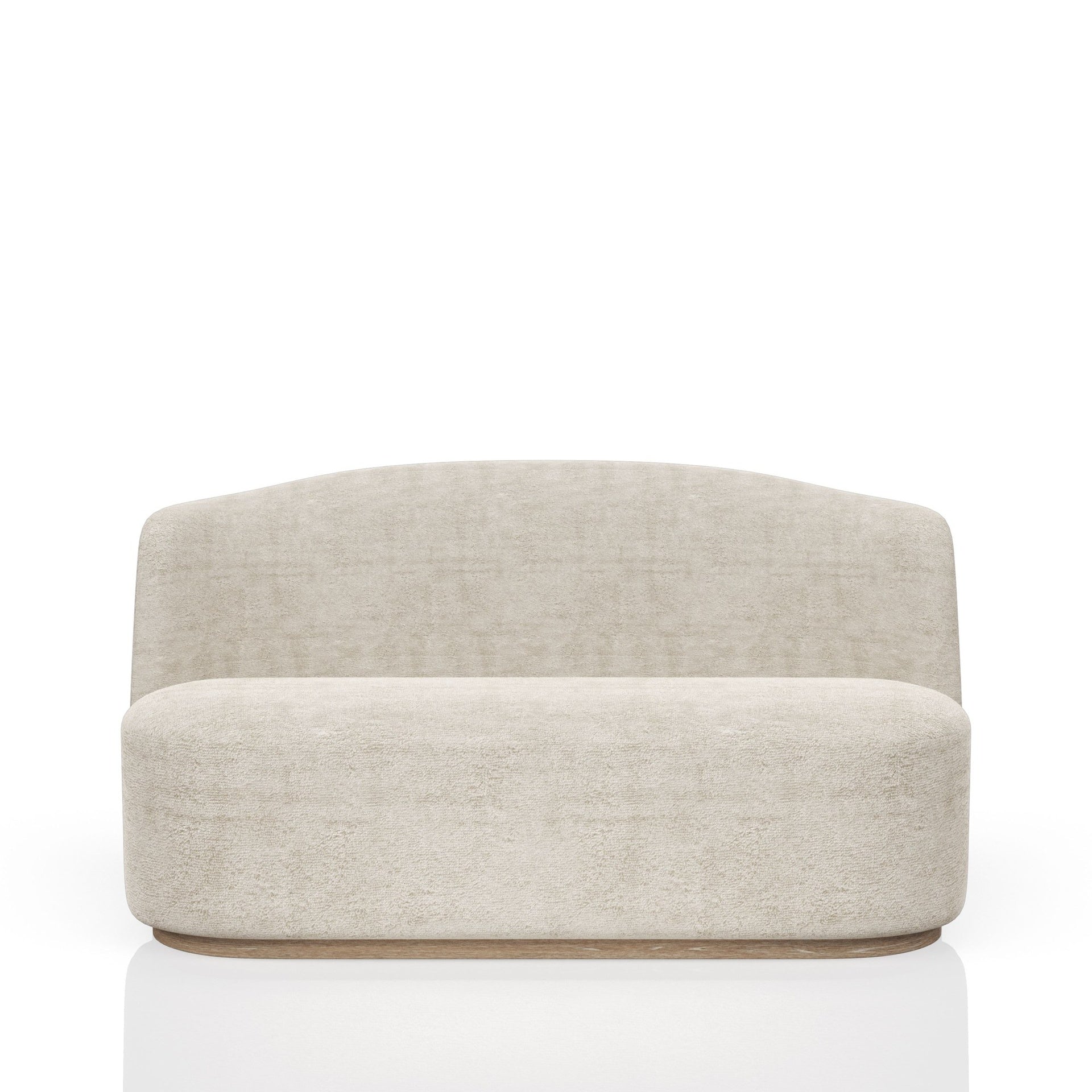Cocoa and Ivory Banquette