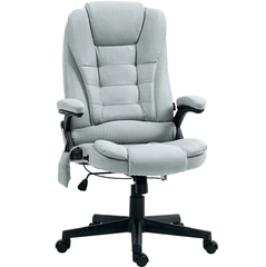 High Back Massage Desk Chair with Reclining Backrest,For Home and Office