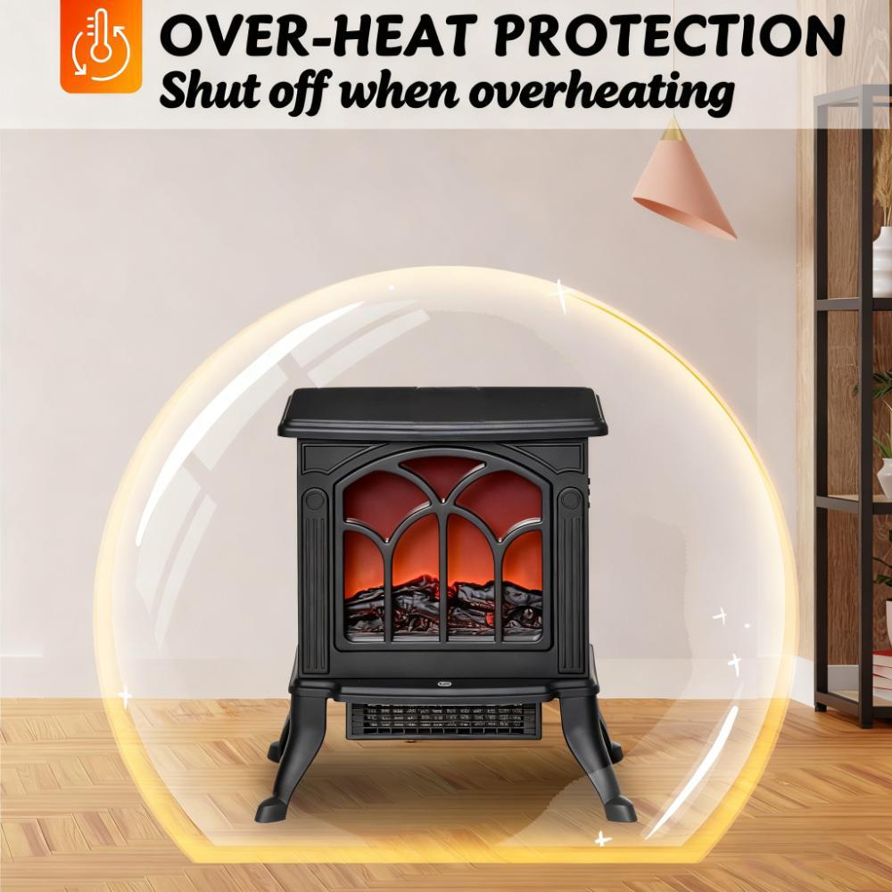 Electric Fireplace Heater, Freestanding Fireplace Stove