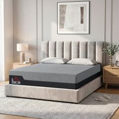 HOMCOM Queen Mattress, 12 Inch Memory Foam Mattress for Pressure Relief, Graphene Gel Cooling Copper Bed in a Box, Made in USA