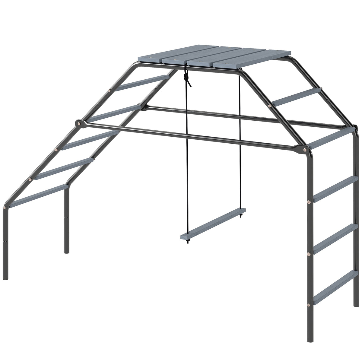 PawHut Chicken Coop Perches with Adjustable Swing, 10 Roosting Bars, for Backyard, Farm