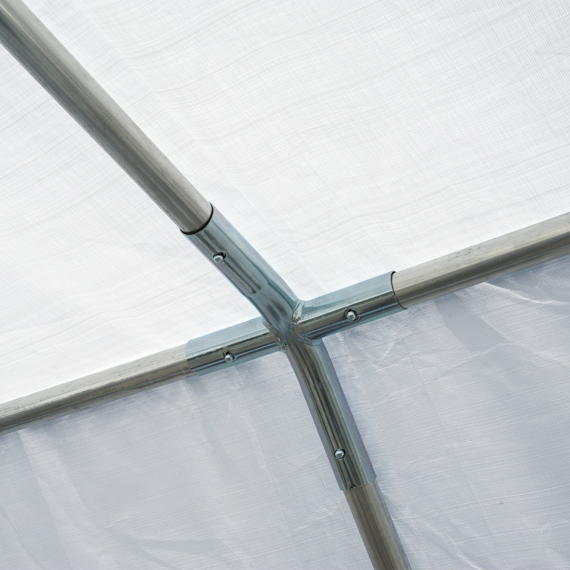 Outsunny Heavy Duty Party Tent, 13x26 ft Outdoor Wedding Event Shelter, with Removable Sidewalls & Windows, for Family Gatherings, White