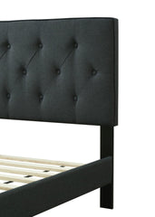 Full Sized Tufted Bed in a Box w/ USB