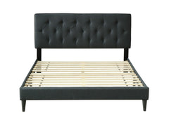 Full Sized Tufted Bed in a Box w/ USB