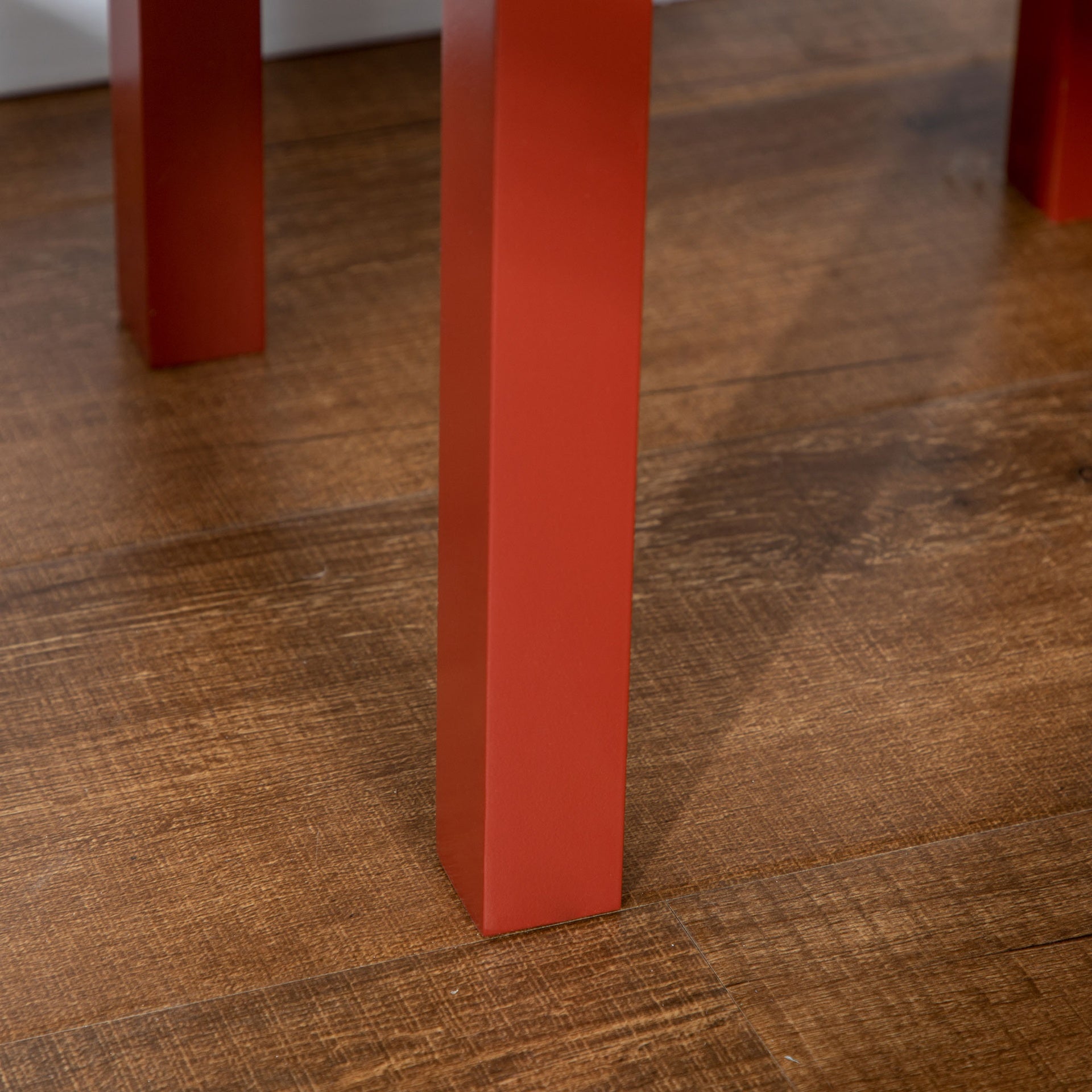 HOMCOM 2-Tier Nightstand, Side Table with Drawer and Shelf for Living Room or Bedroom, Set of 2, Red