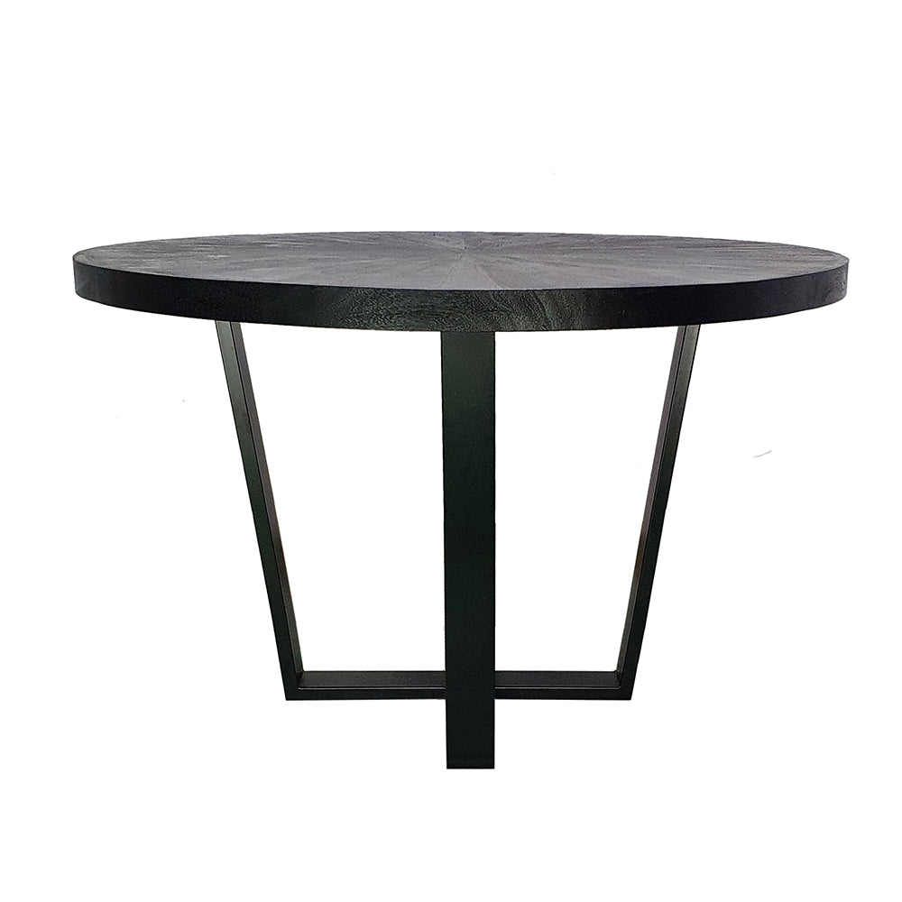47x47x31" Dining Table, Black
