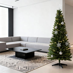 Christmas Tree,Artificial Pencil Tree, Ideal for Festive Displays with Easy Setup