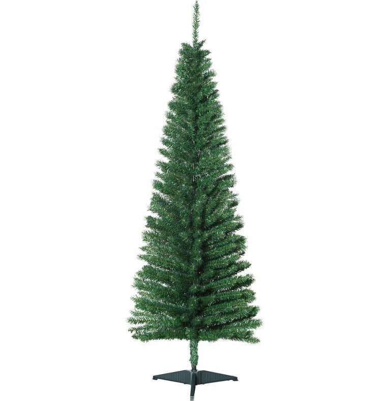 Christmas Tree,Artificial Pencil Tree, Ideal for Festive Displays with Easy Setup