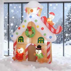 7FT Giant Inflatable Gingerbread House
