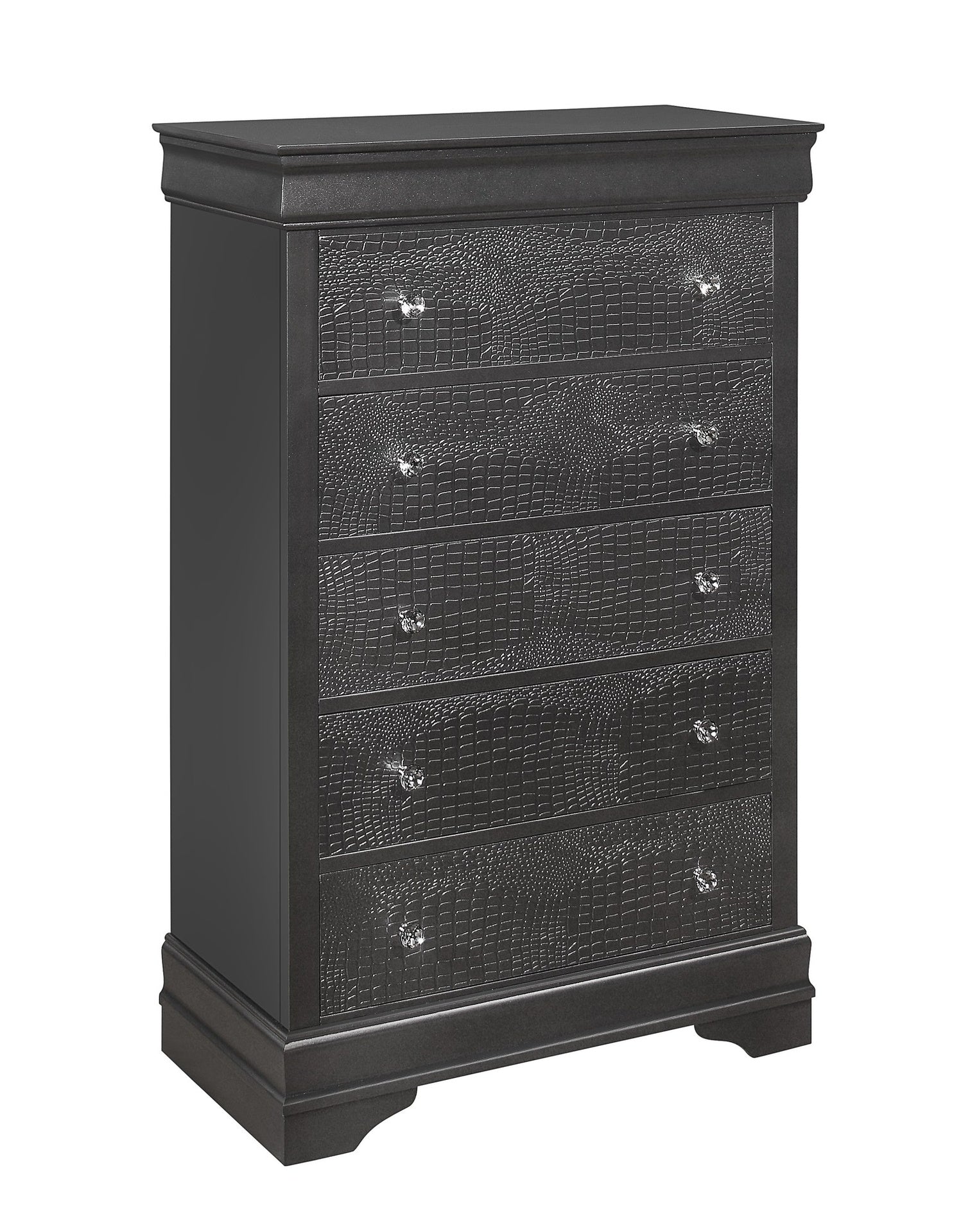 SHAKER GREY KING 5PC BEDROOM SET