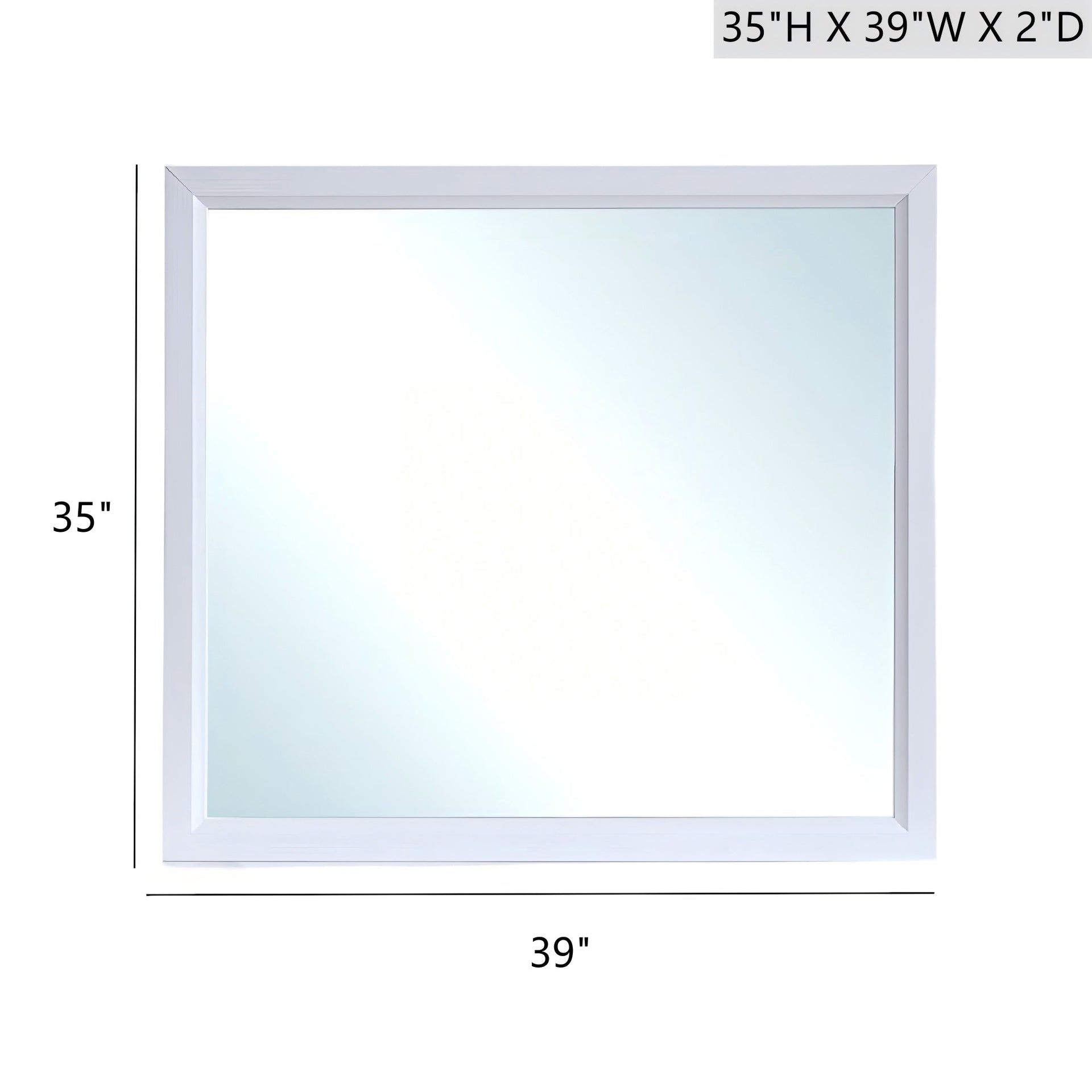 Glasgow G04390-M Mirror , White
