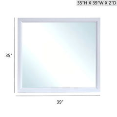 Glasgow G04390-M Mirror , White