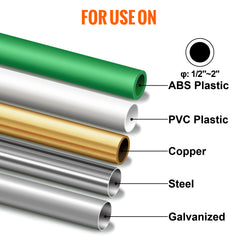 Self-Regulating Pipe Heating Cable, 30-feet 5W/ft Heat Tape for Pipes Freeze Protection, Protects PVC Hose, Metal and Plastic Pipe from Freezing, 120V