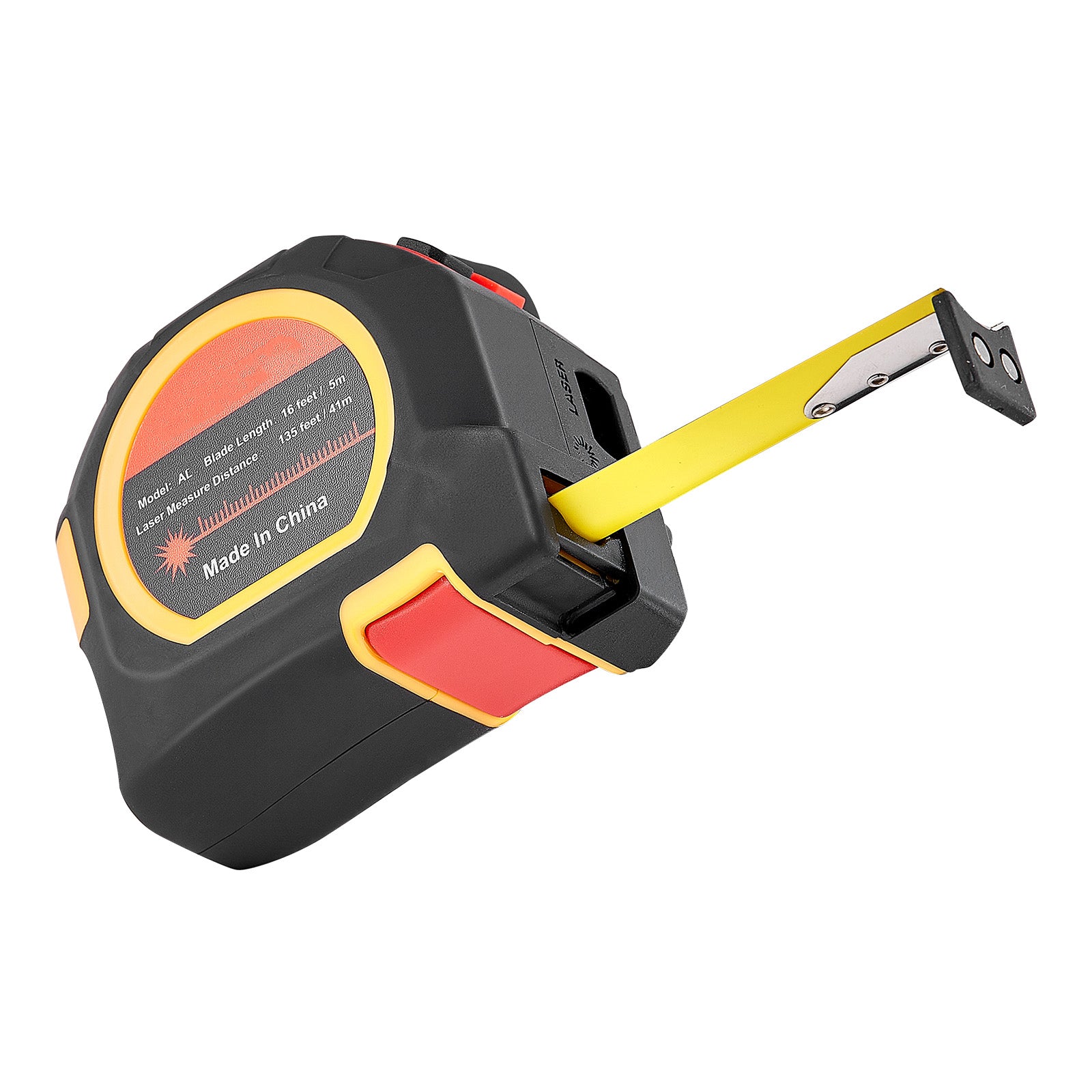 2in1 Laser Tape Measure 135ft Rechargeable Laser 16ft Magnetic Tape