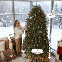 7.5ft Prelit Christmas Tree
