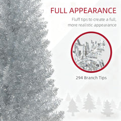 5ft Pencil Artificial Christmas Tree– Unique Addition to Your Holiday Decor Collection
