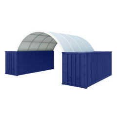 Shipping Container Canopy Shelter 20'x20',11oz PE