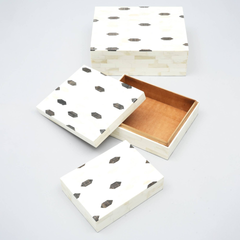 Geomatric Pattern Box - Set of 3