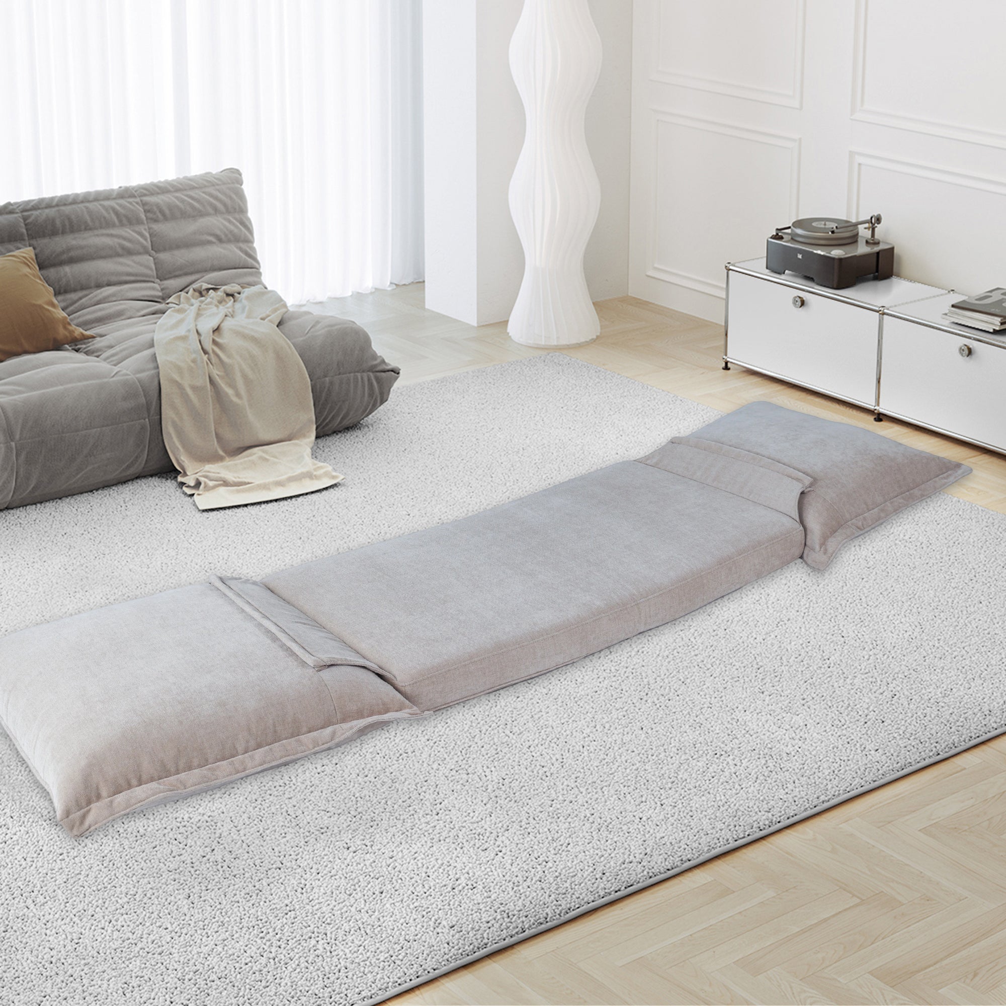 Convertible Flip Chair Floor Sofa Bed (37")