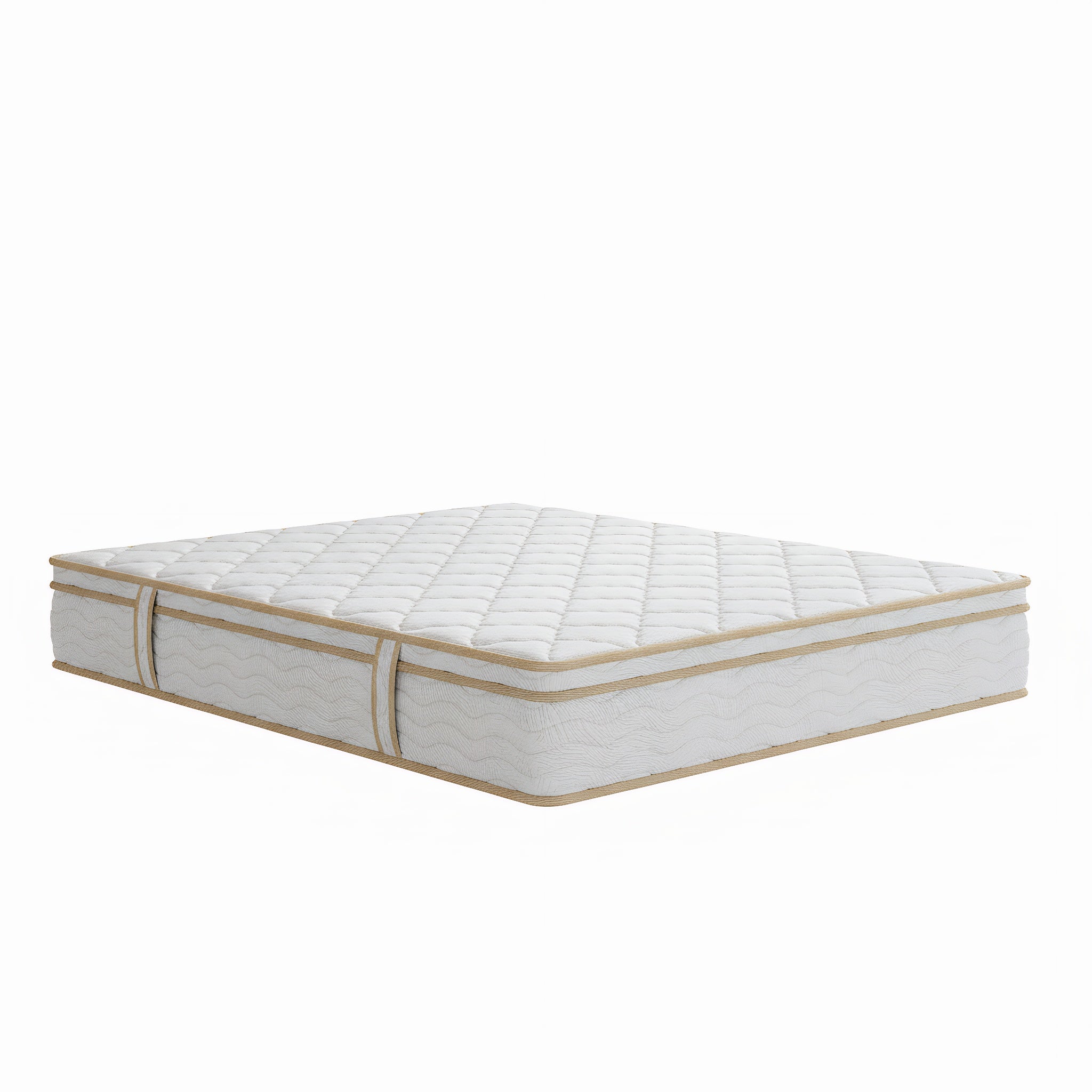 Furni 12 Inch Hybrid Mattress – Individually Wrapped Coils, Cooling Comfort, Multiple Sizes