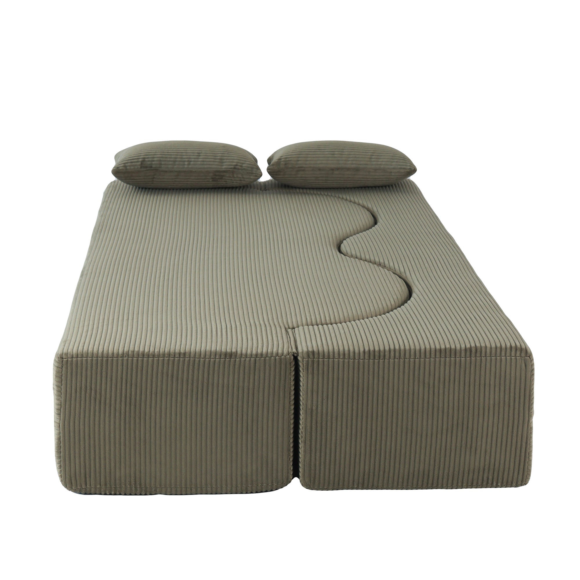 2-in-1 Foldable Sofa Bed (75")