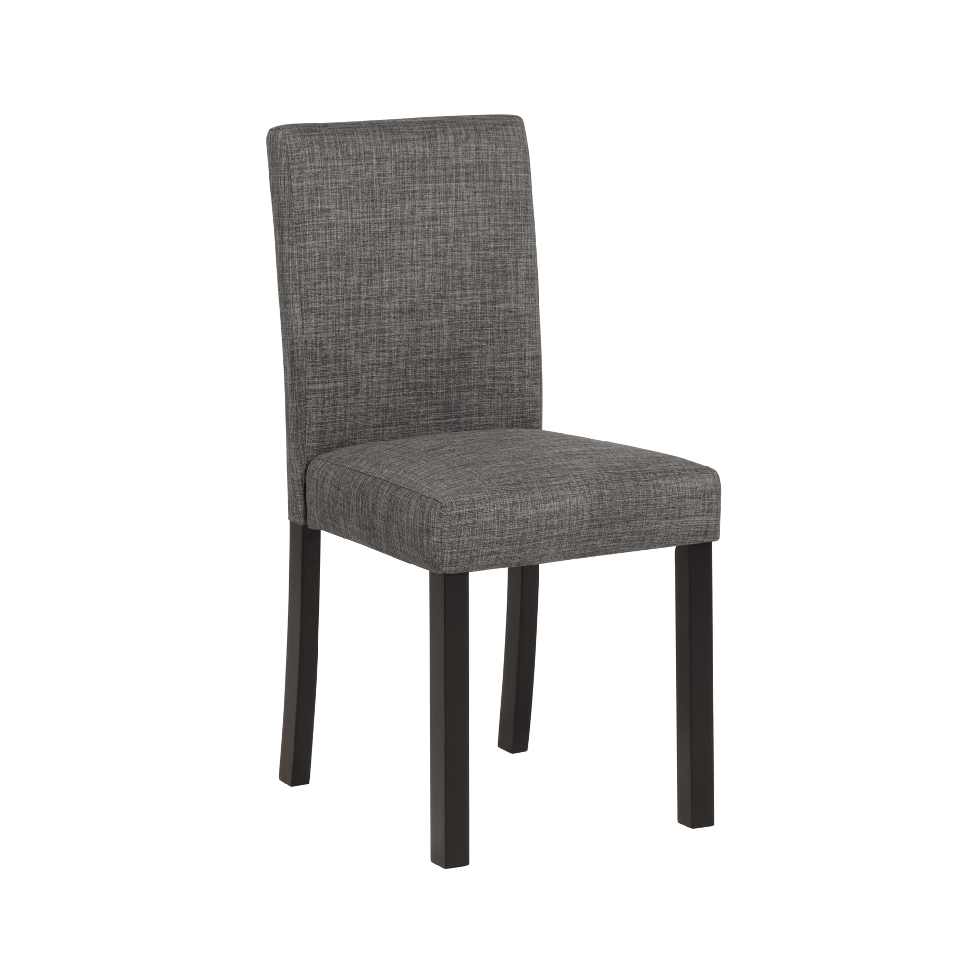 Modern 6-Piece Dining Table Set with Bench and Chairs for Dining Room or Kitchen – Light Grey & Black Two-Tone