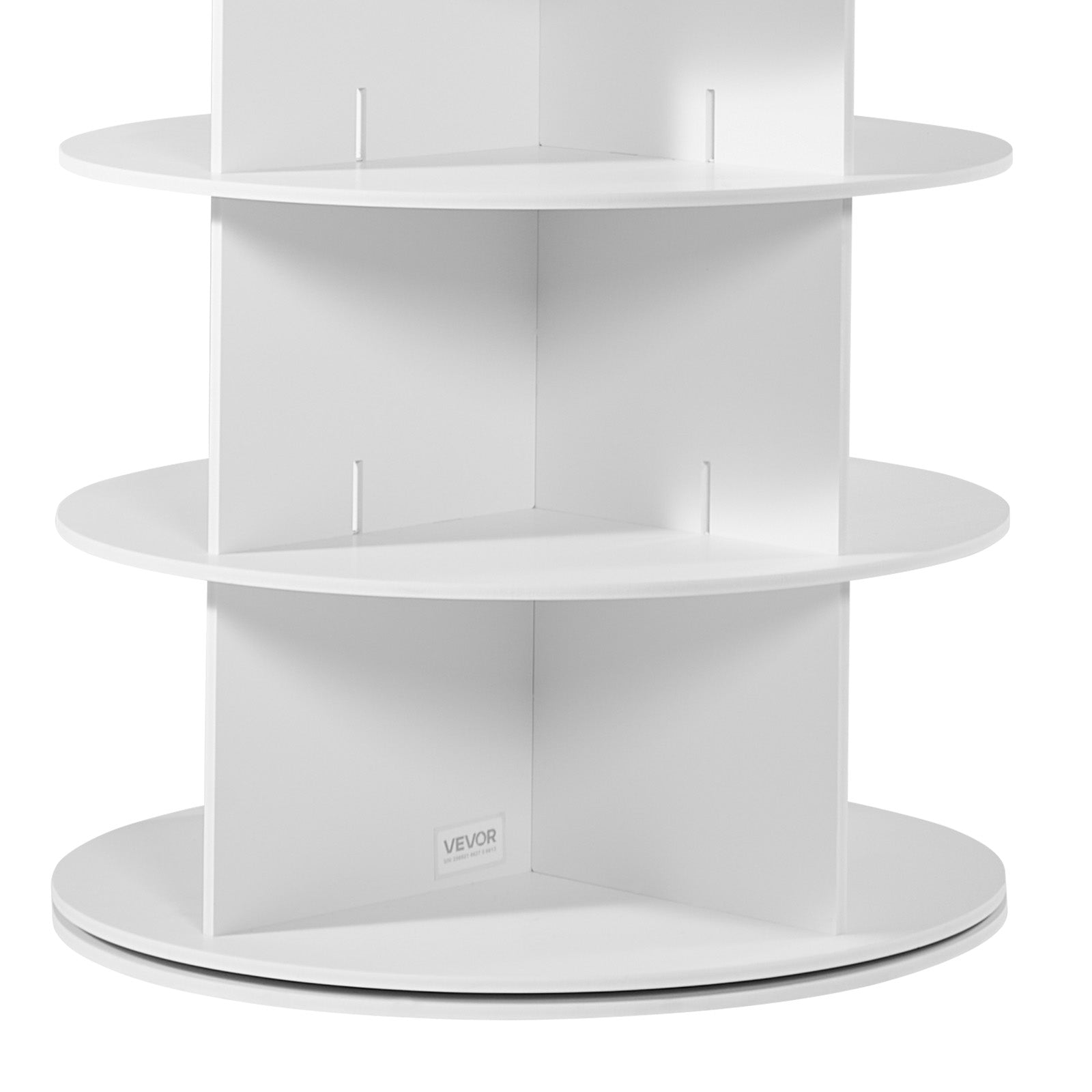 7 Tiers Rotating Shoe Rack Tower, 360° Spinning Shoe Rack, Revolving Storage Round Carousel Display, Freestanding Lazy Susan Organizer Display for Bedroom, Living Room, Entryway, Closet, White