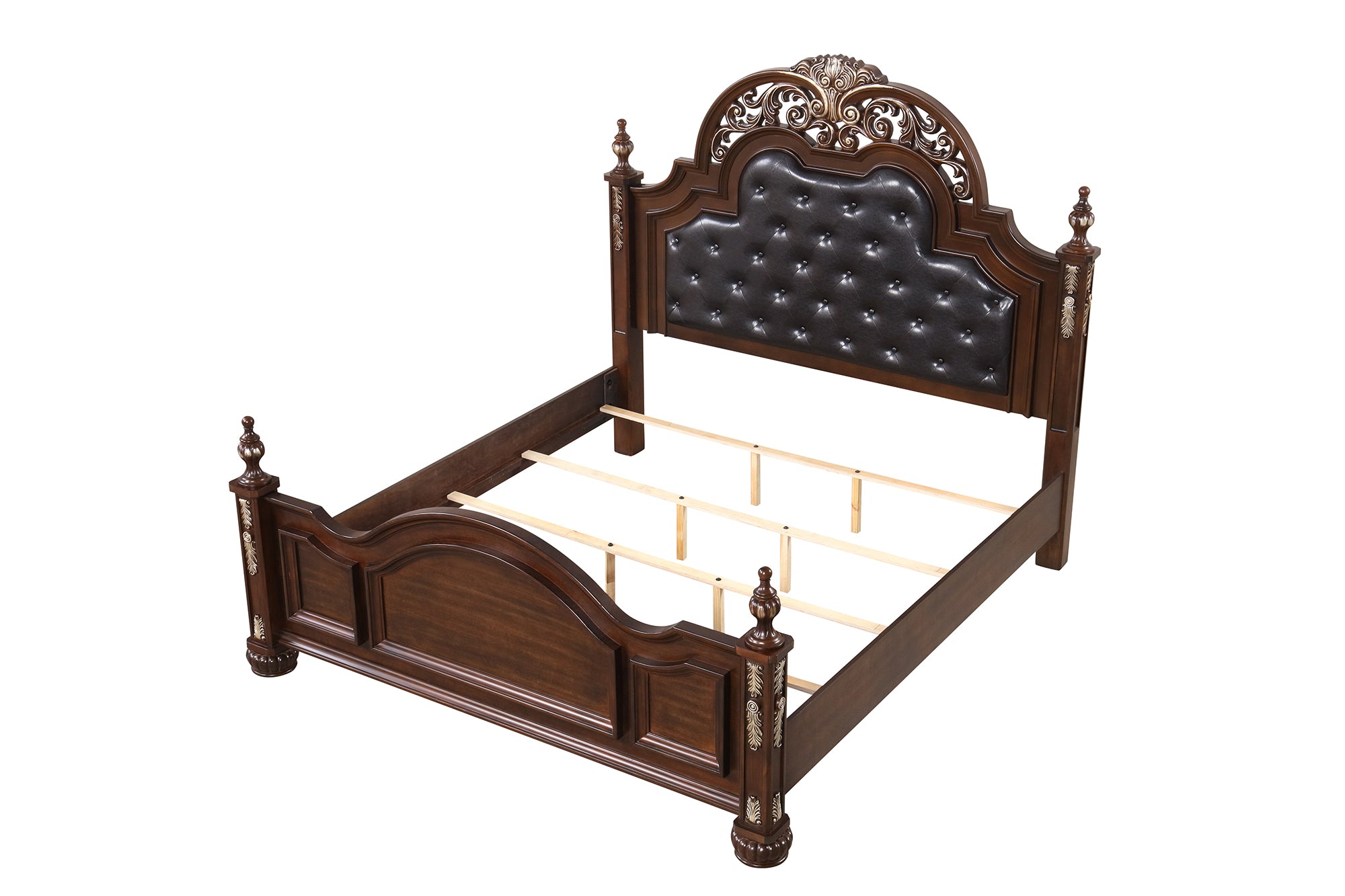 Lyon G07100A-QB Queen Bed , Cherry