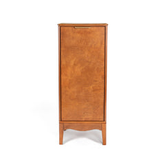 Modern Bathroom Floor Cabinet &Linen cabinet, Narrow Slim Small Storage Cabinet, Antique Brass(14.5"×12.6"×35.7")