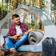 Memory Foam Camping Mattress - 75"x30"x3" Perfect for Outdoor Activities, RVs, Guest Rooms, and Dorms; Foldable, Portable, with Water-Resistant Zipper Cover, CertiPUR-US Certified