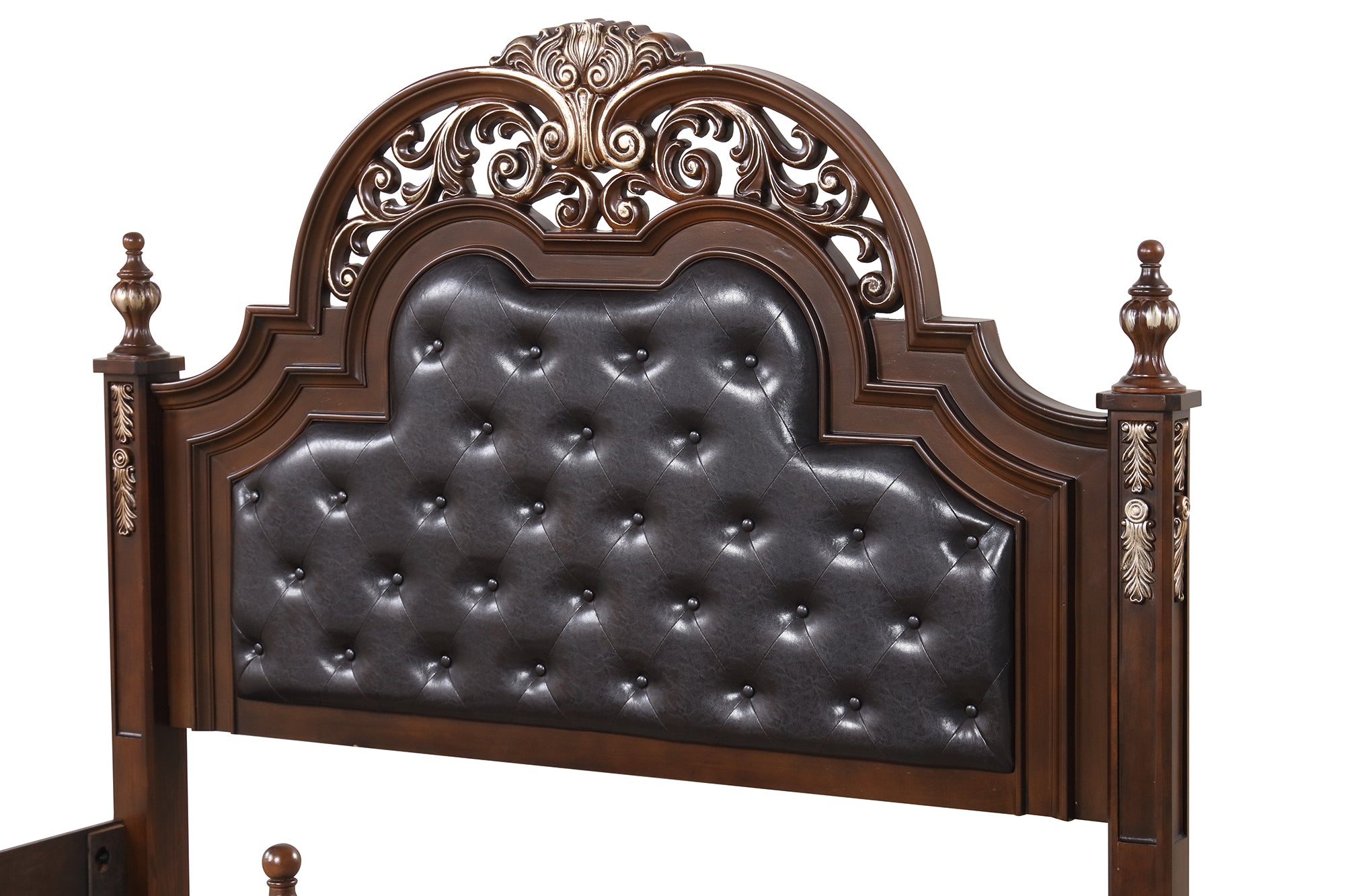 Lyon G07100A-QB Queen Bed , Cherry